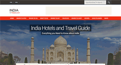 Desktop Screenshot of india-hotel.net